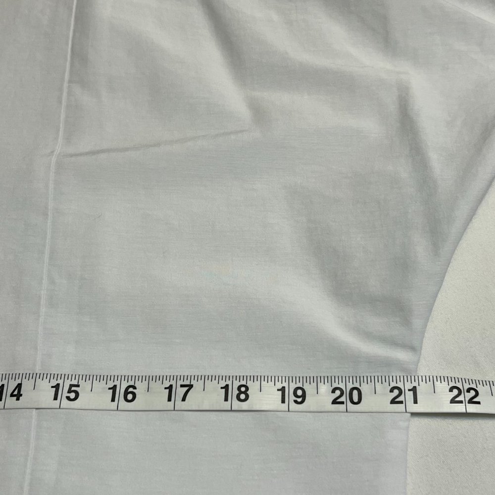 Topshop Women's Shirt Dress Button Down Long Sleeve Size 8 White - Picture 8 of 10